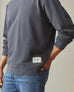 Men's Vintage Washed Relaxed French Terry Crew - Metropolitan Grey